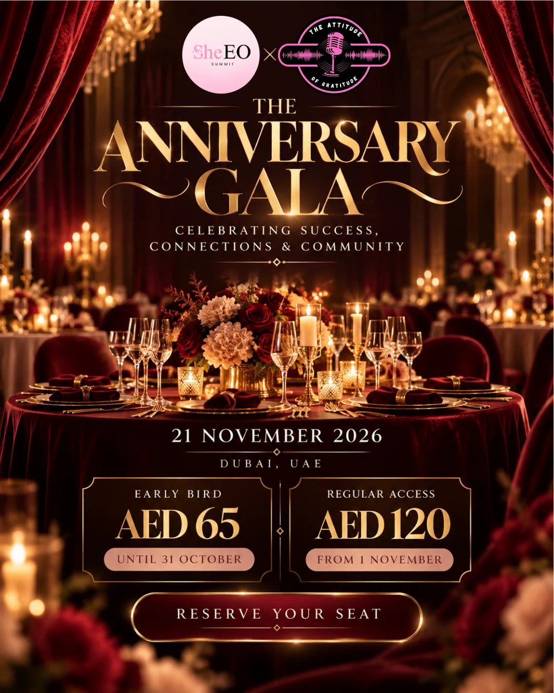 The Anniversary Gala: celebrating success, connections and community