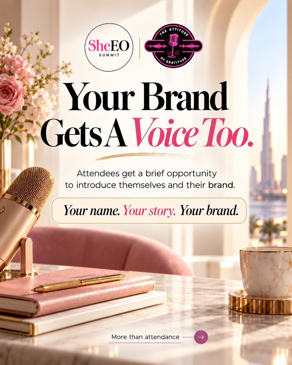 Your brand gets a voice too